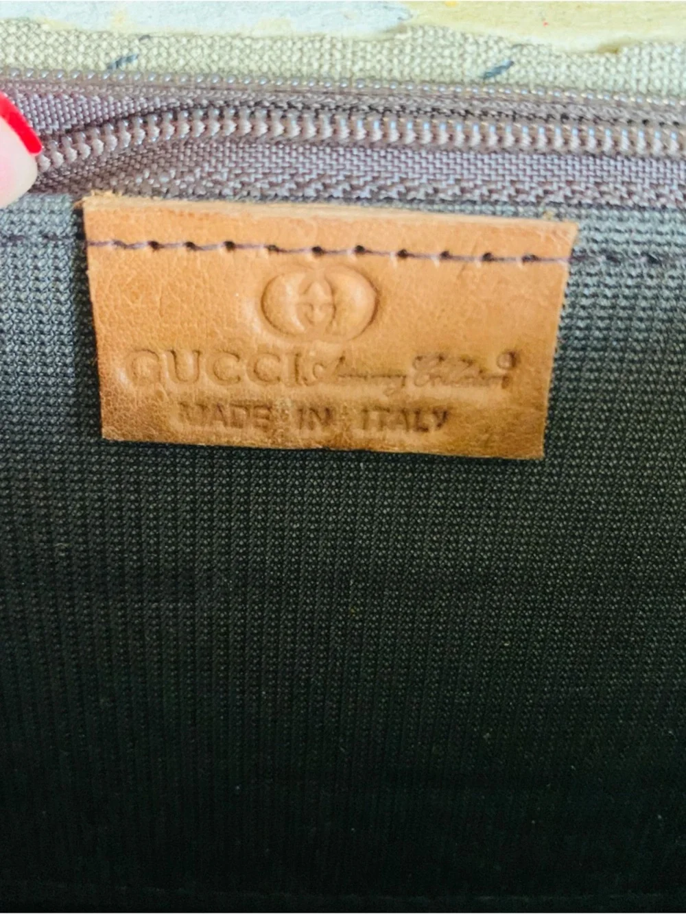 Rare Vintage GG Supreme Tan Clutch/Wallet - Picture 8 of 13